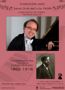 Concierto de piano conmemoración 100 años