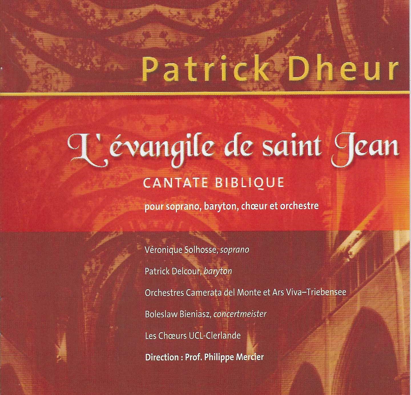 Patrick Dheur — L’Évangile de saint Jean